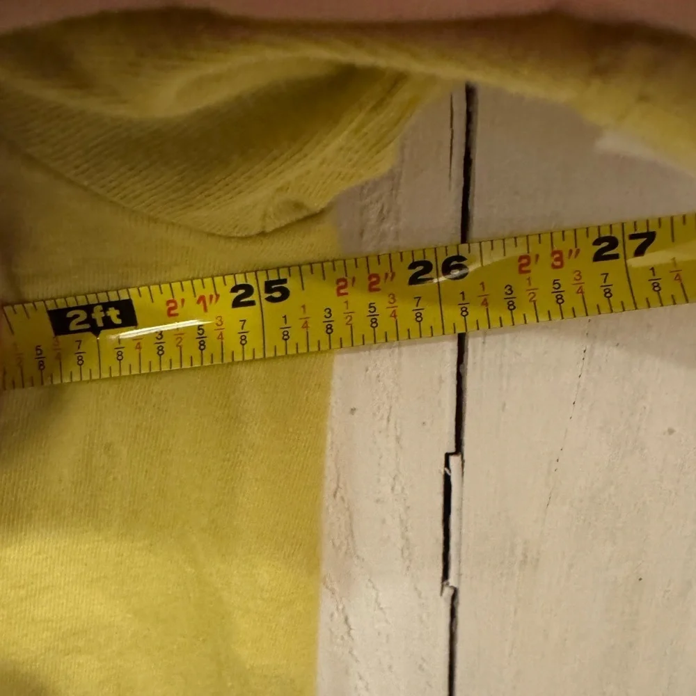 Nike Yellow Short Sleeve Tee Vibrant Cotton Comfort - Size XXL
